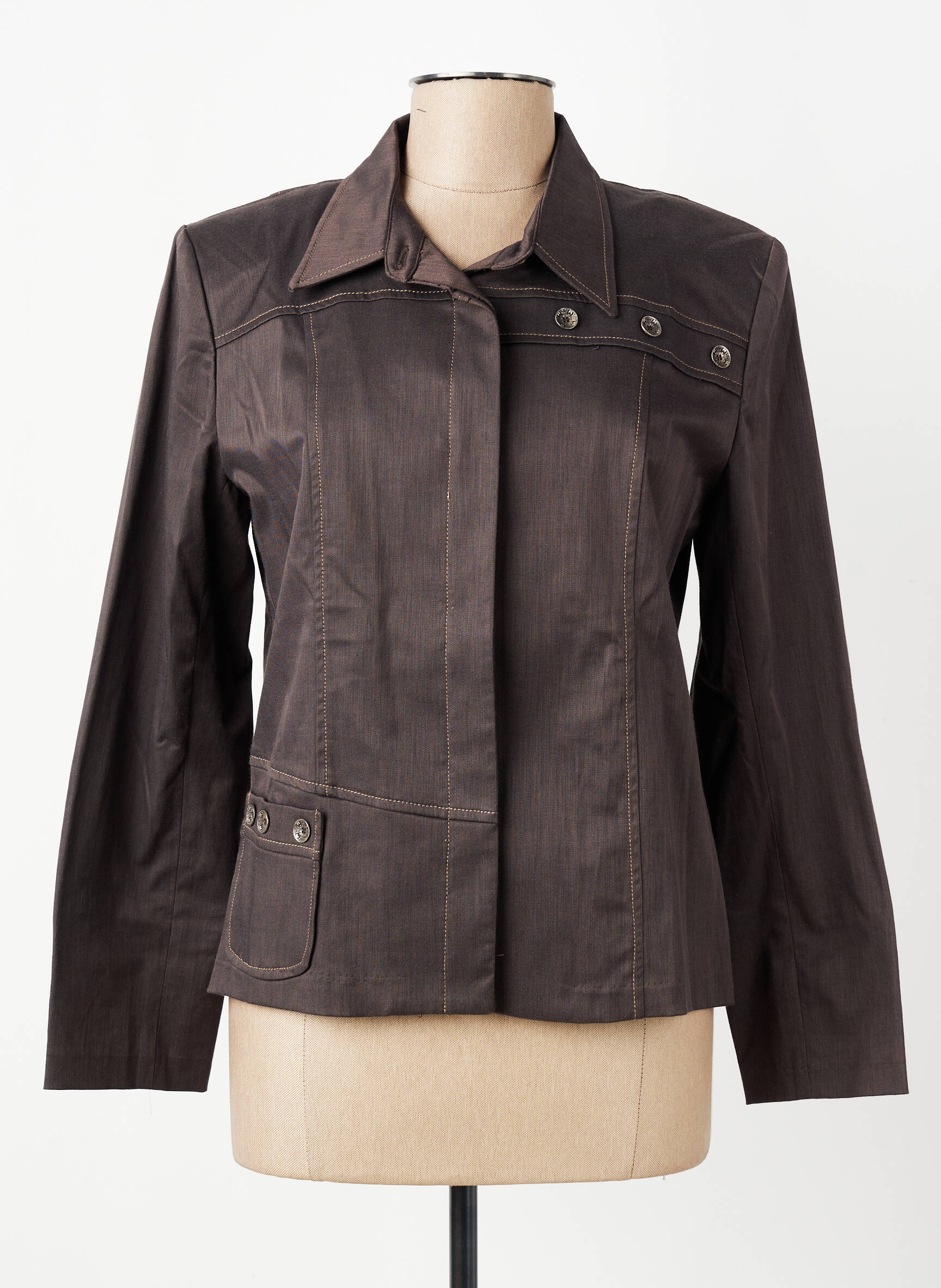 Veste casual gris MULTIPLES femme