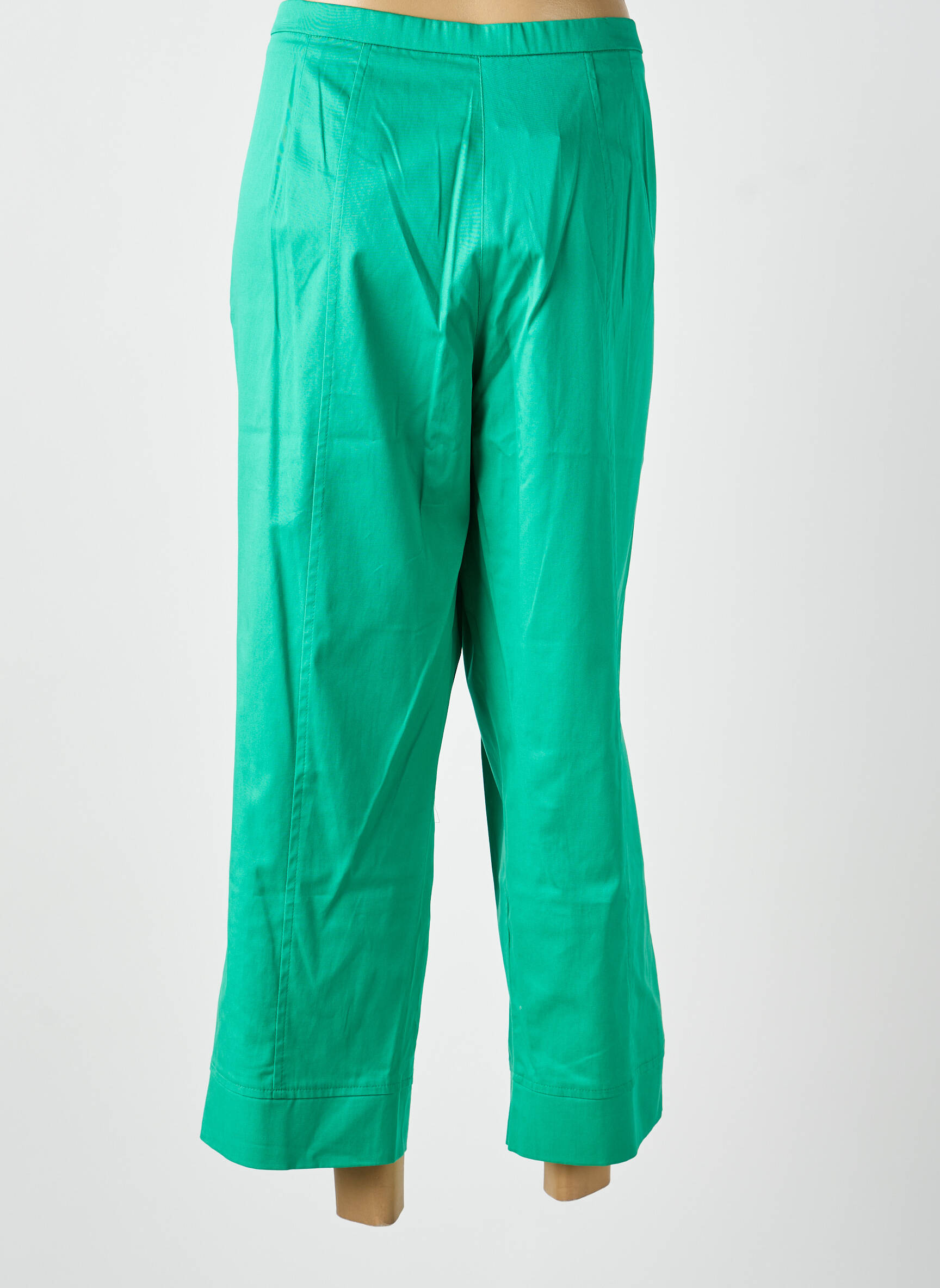 Pantalon 7/8 vert MULTIPLES femme
