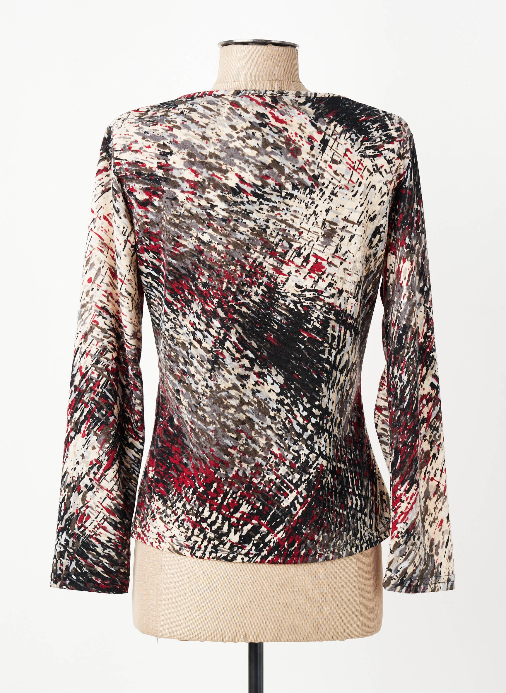 T-shirt noir MULTIPLES femme