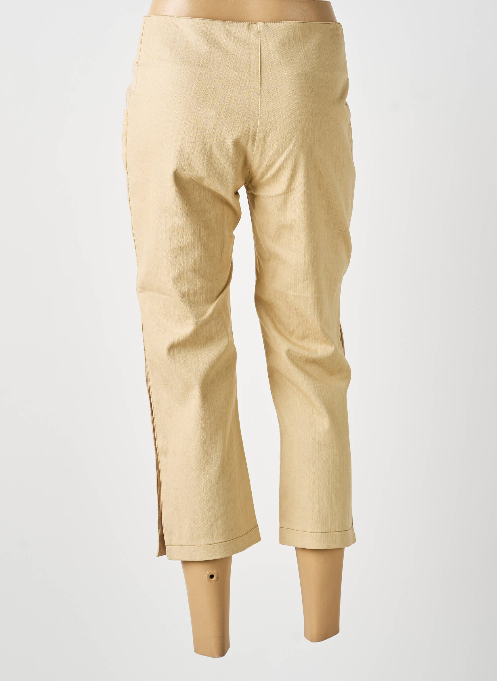 Pantalon 7/8 beige MULTIPLES femme
