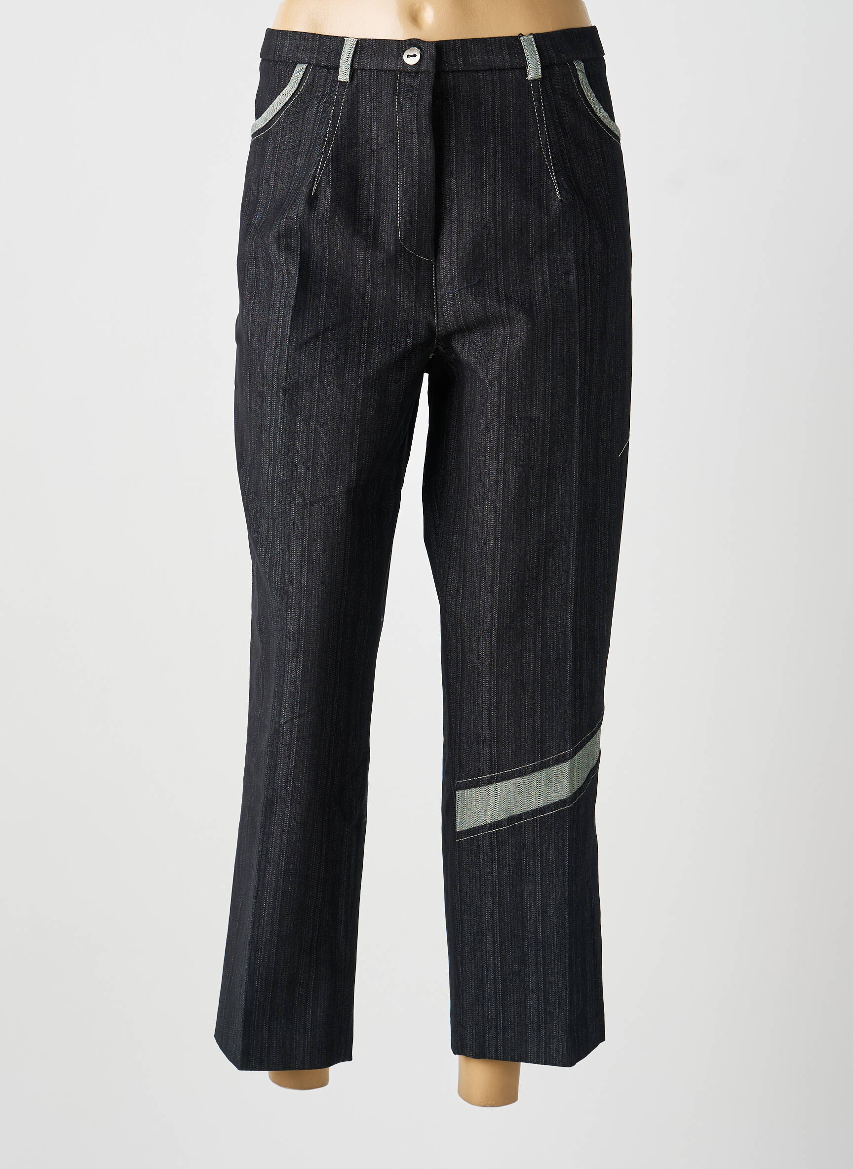 Pantalon 7/8 noir MULTIPLES femme