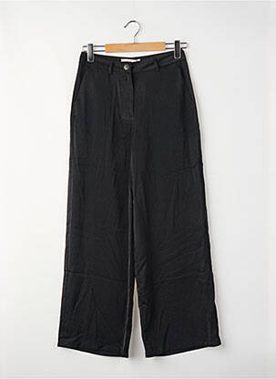 Pantalon large taille haute taille haute noir JACQUELINE DE YONG femme