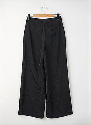 Pantalon large taille haute taille haute noir JACQUELINE DE YONG femme
