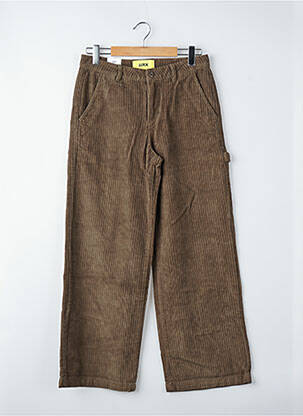 Pantalon droit taille normale taille normale marron JJXX femme