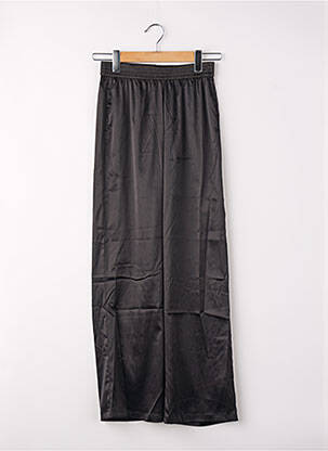 Pantalon large taille normale taille normale noir ONLY femme