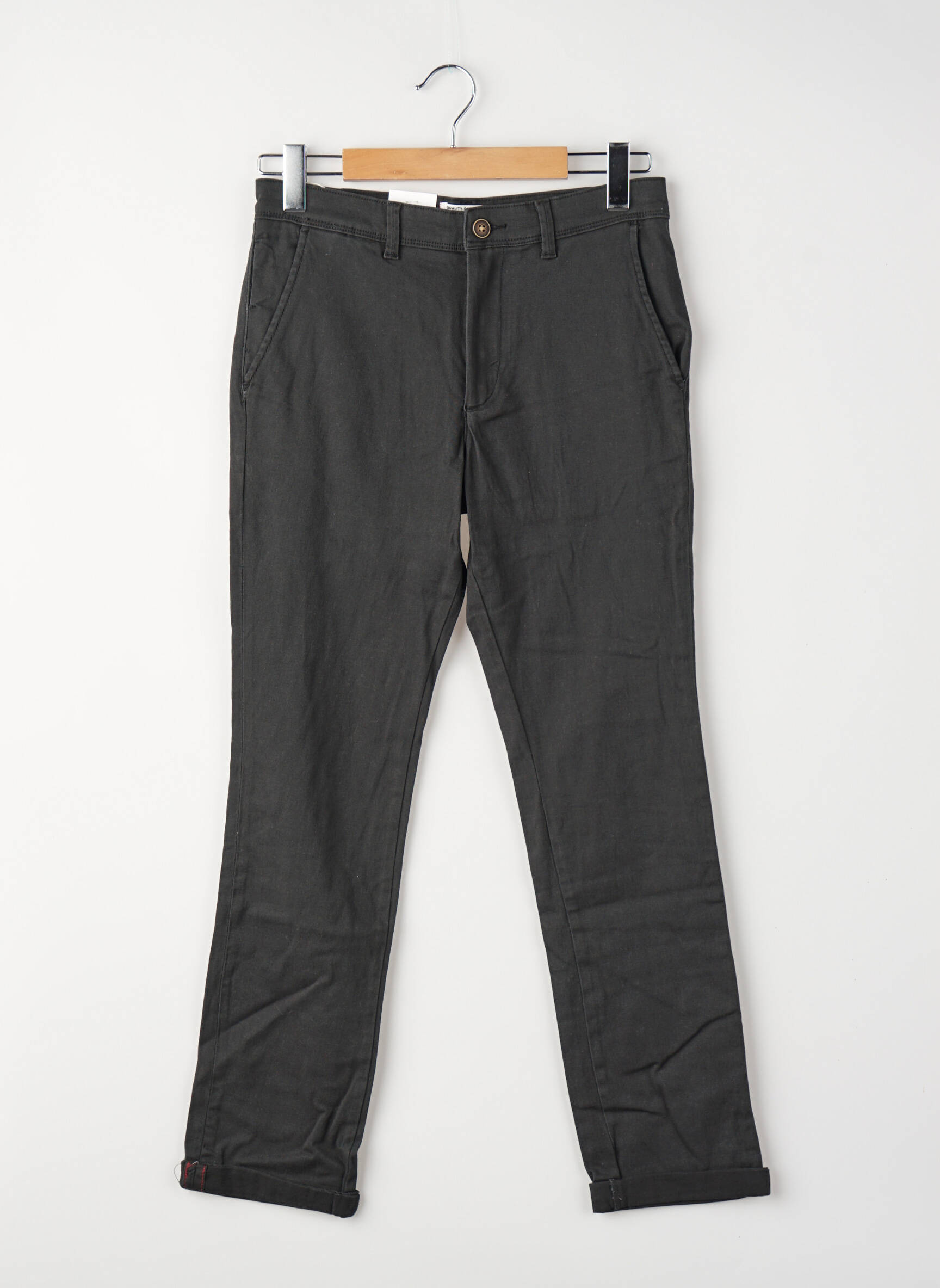 Pantalon chino noir JACK & JONES homme