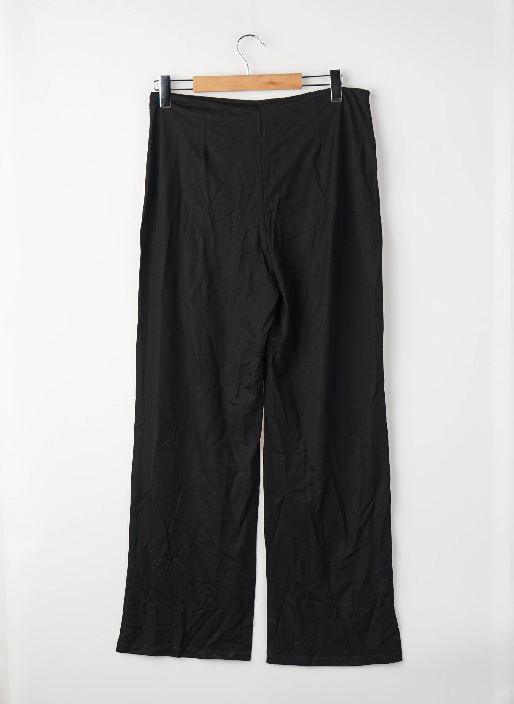 Pantalon large noir MANGO femme