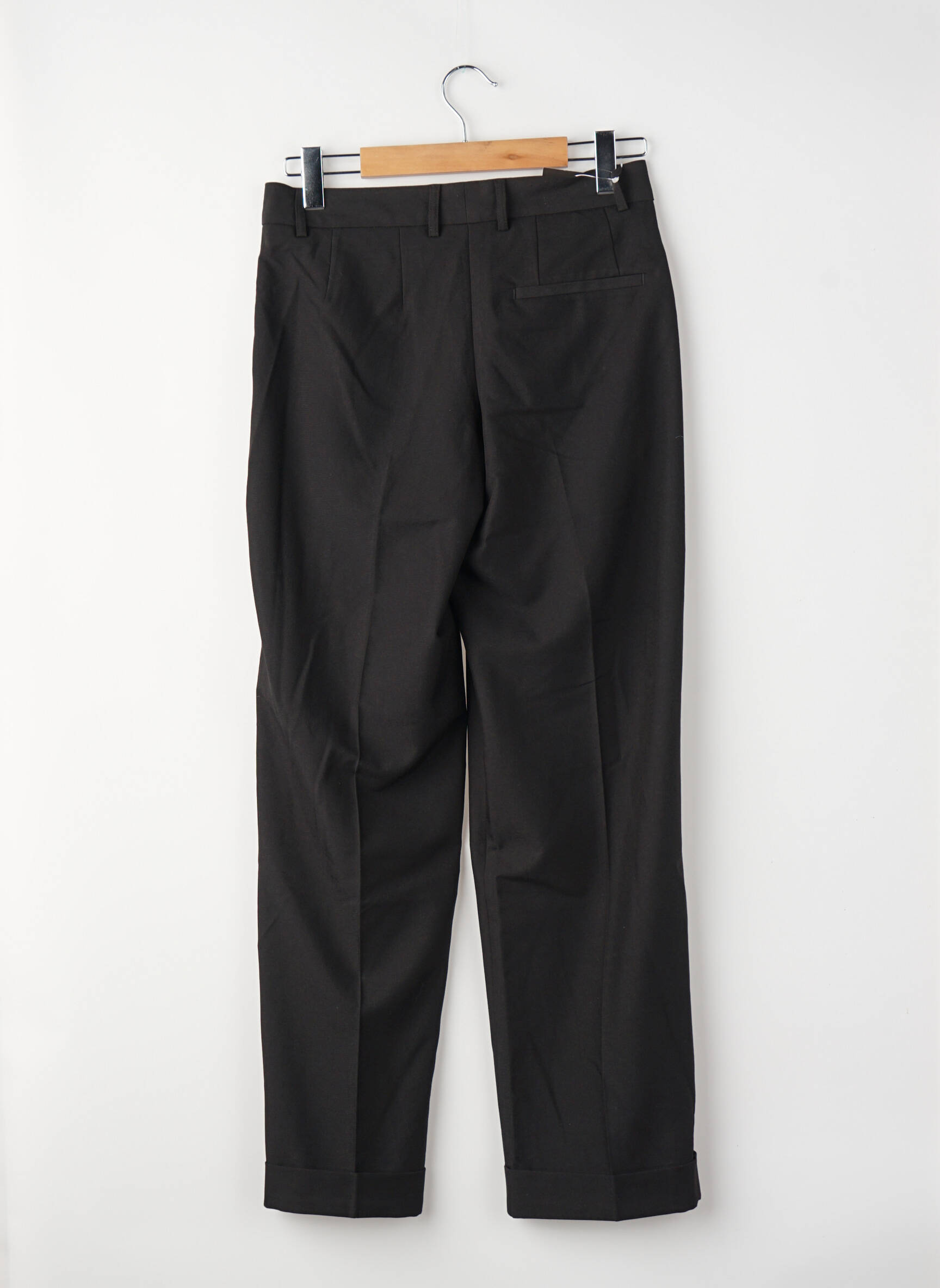 Pantalon droit coupe droite noir JJXX femme