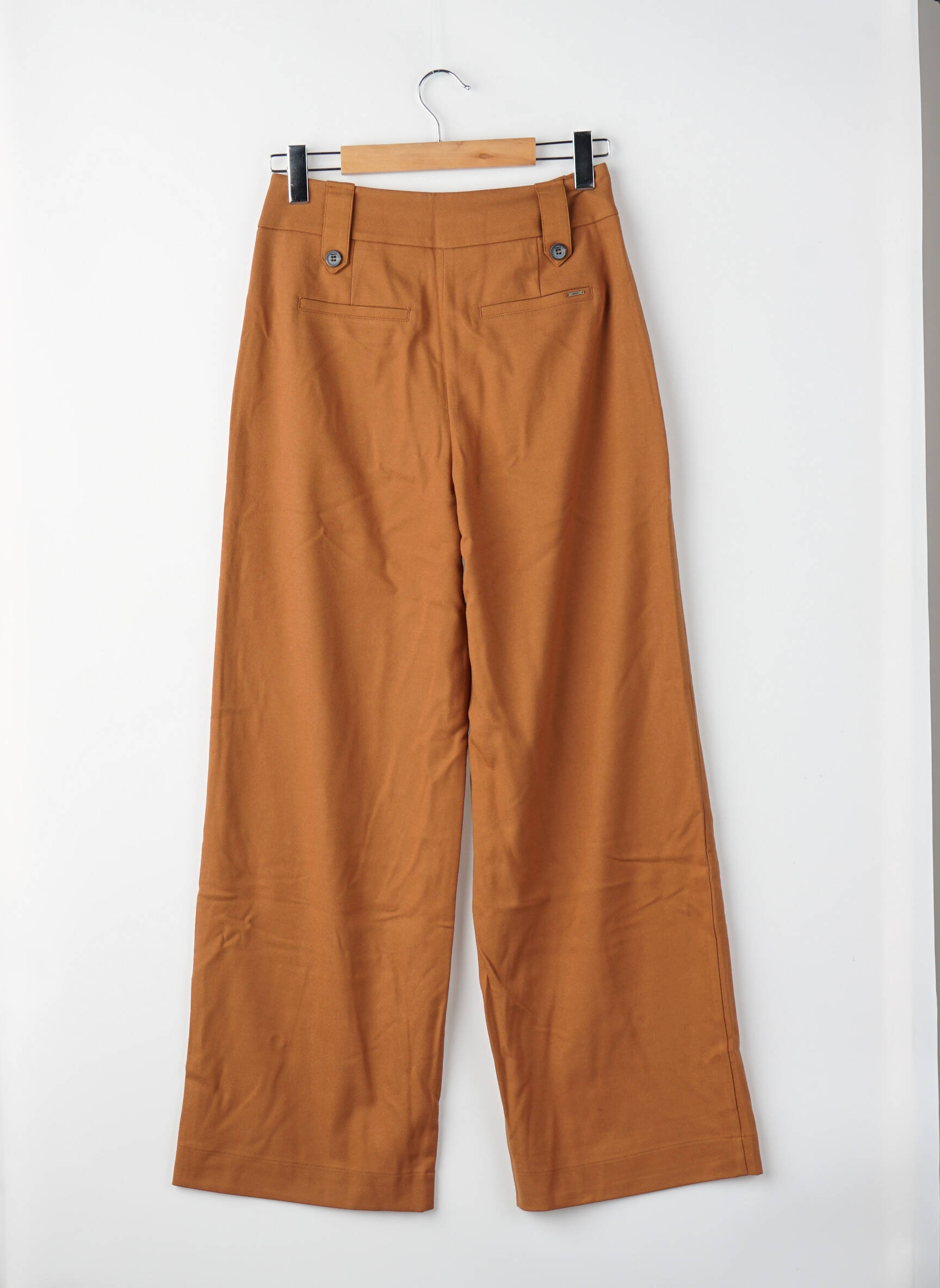 Pantalon large marron MEXX femme