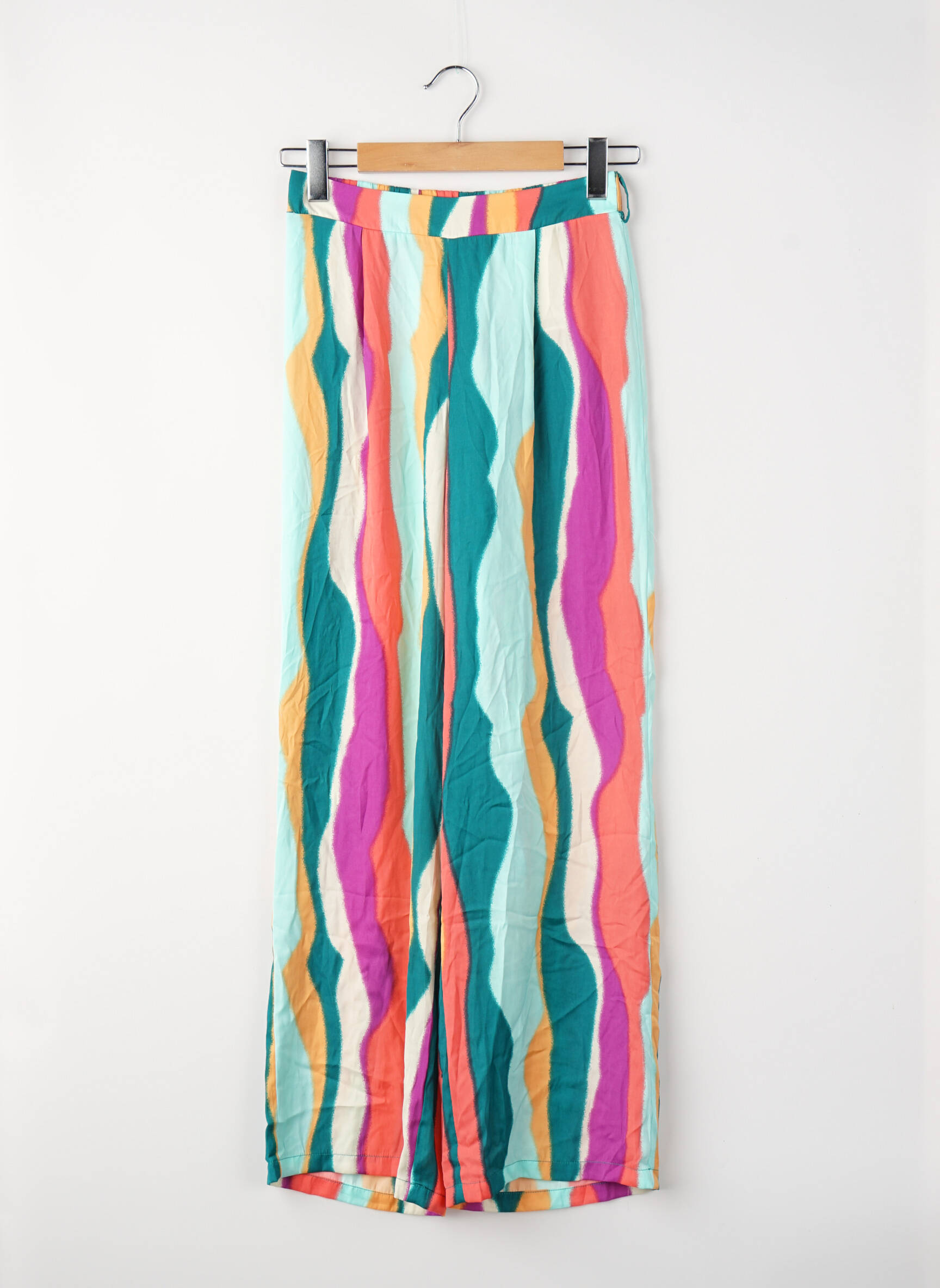 Pantalon large vert VERO MODA femme