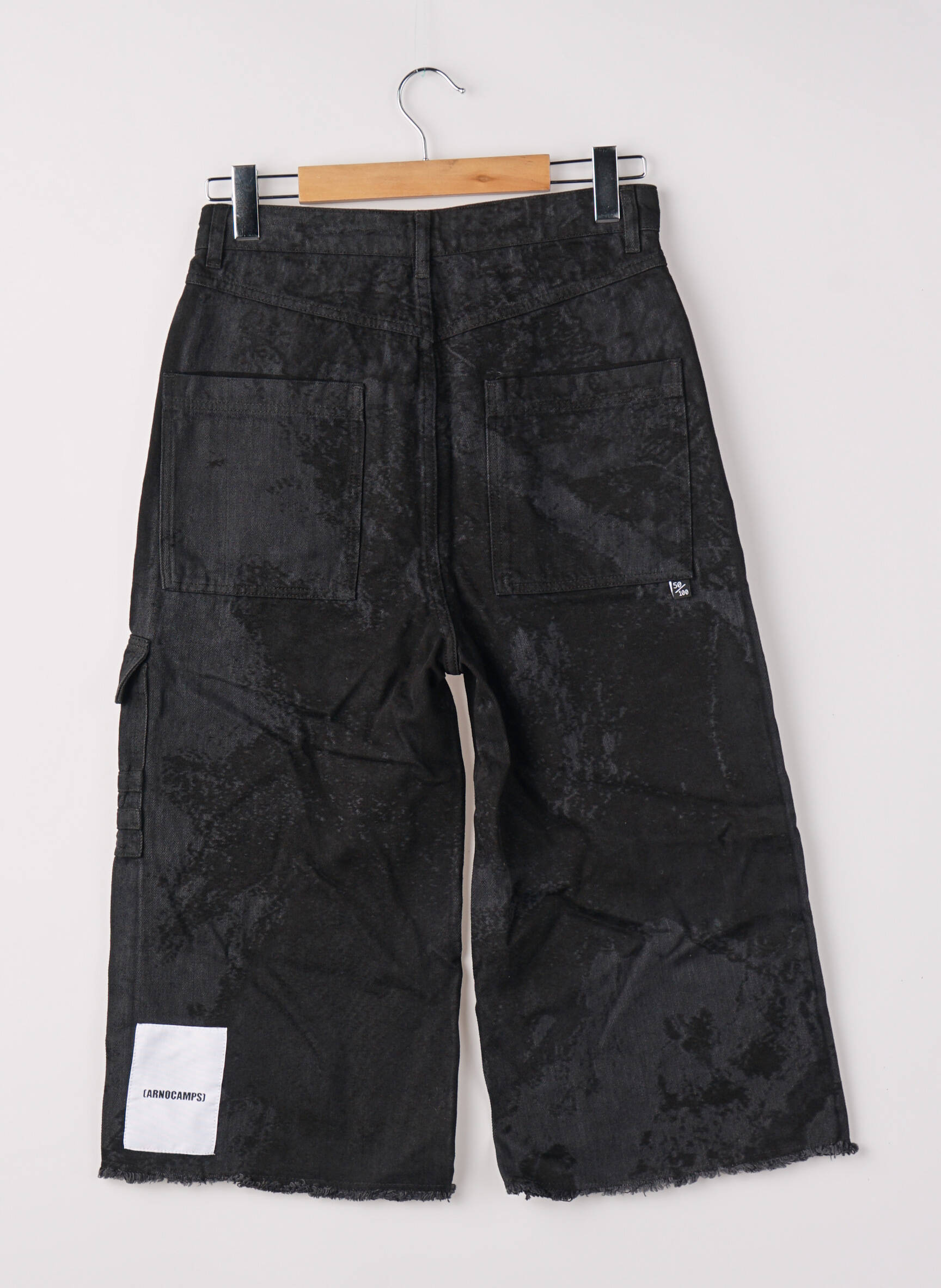 Jeans coupe large noir YOUNG DESIGNERS homme