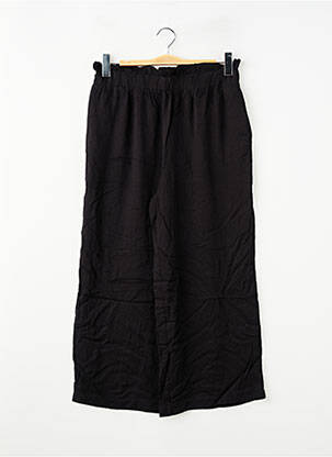 Pantalon droit taille haute taille haute noir ONLY femme