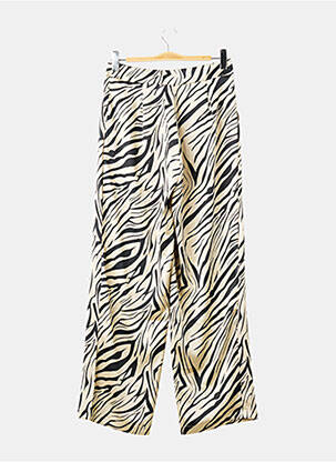Pantalon droit coupe droite beige VILA femme