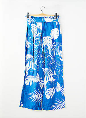 Pantalon droit bleu MANGO femme