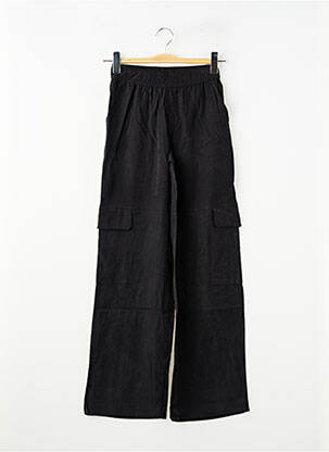 Pantalon cargo noir ZABAIONE femme