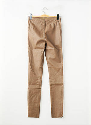 Pantalon slim skinny taille normale marron OBJECT femme