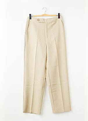 Pantalon large beige ONLY femme