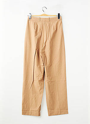 Pantalon droit marron MANGO femme