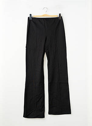 Pantalon droit noir MANGO femme