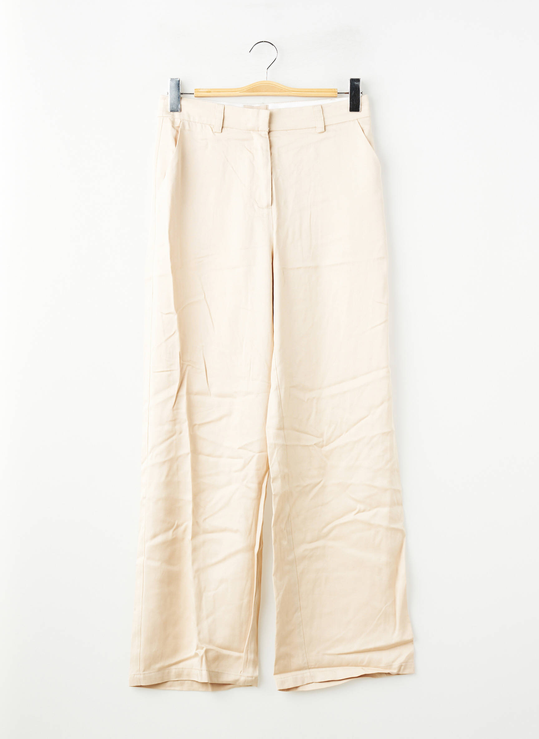 Pantalon droit beige VILA ROUGE femme