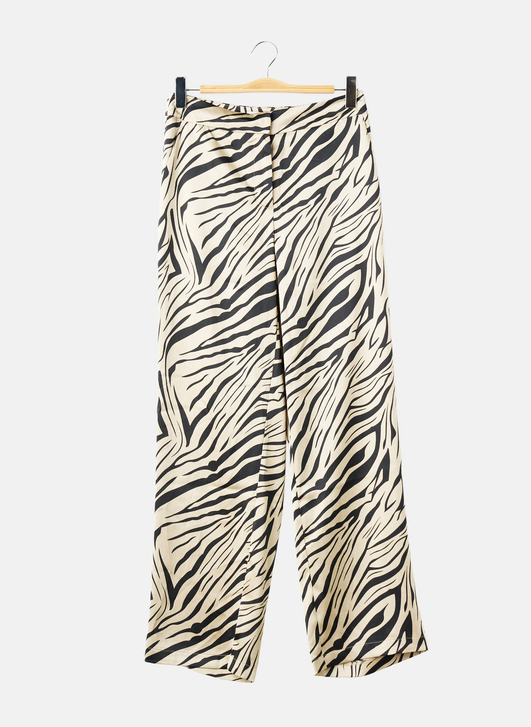 Pantalon droit coupe droite beige VILA femme