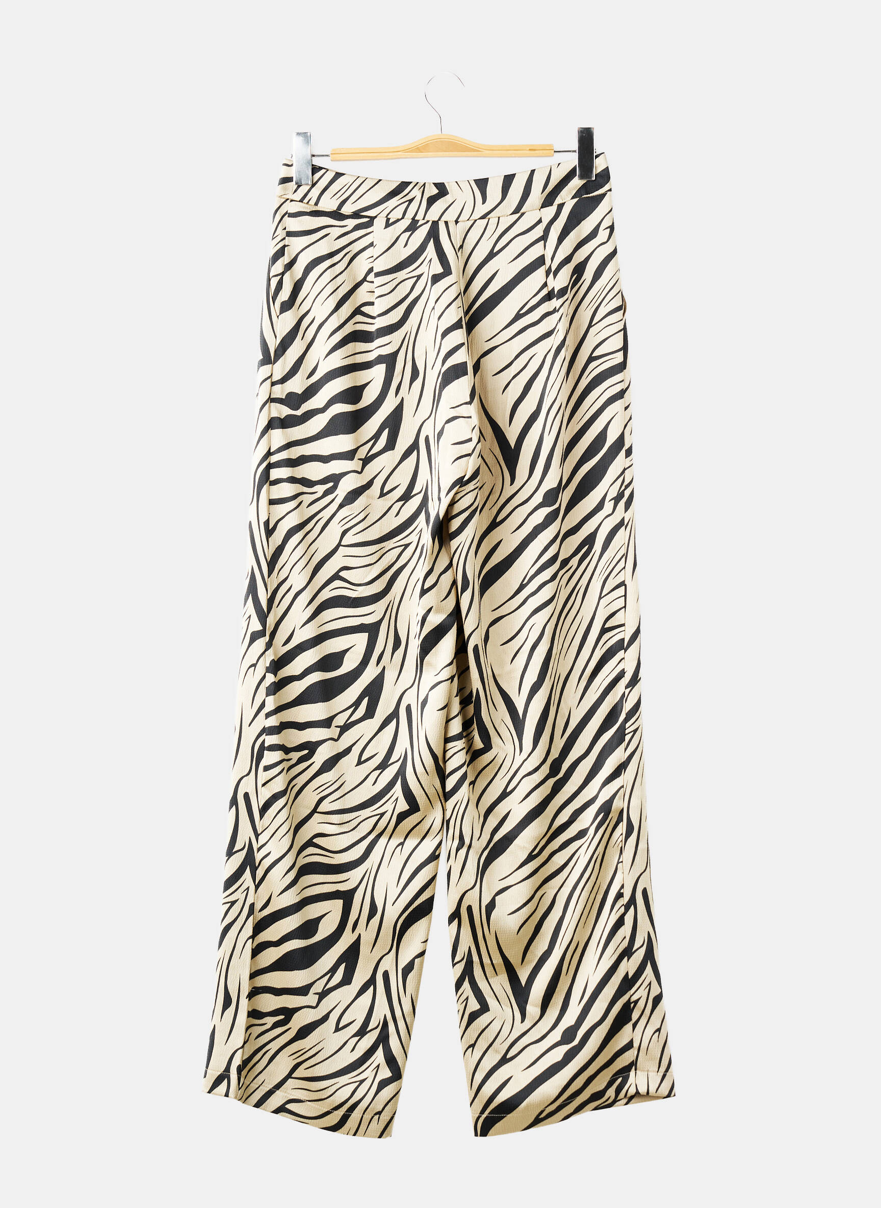 Pantalon droit coupe droite beige VILA femme