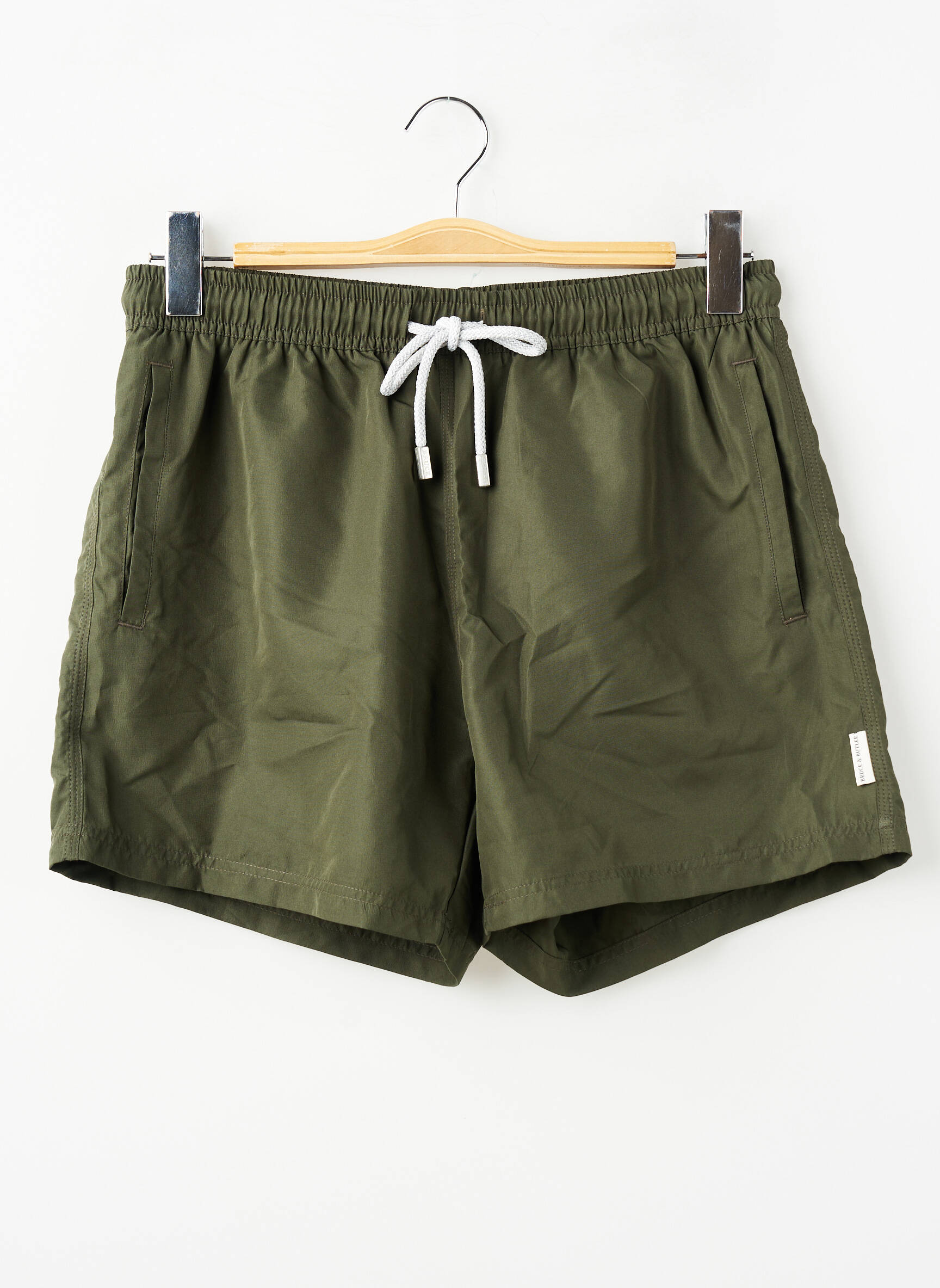 Short de bain vert BRUCE & BUTLER  homme
