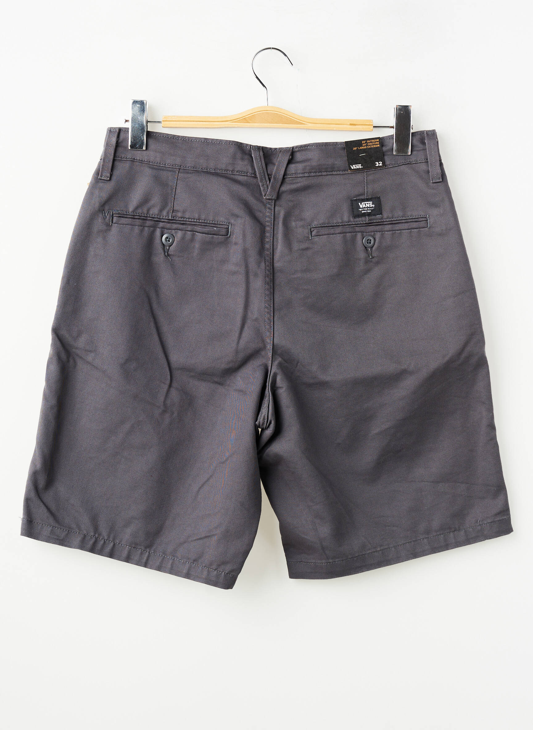 Short gris VANS homme