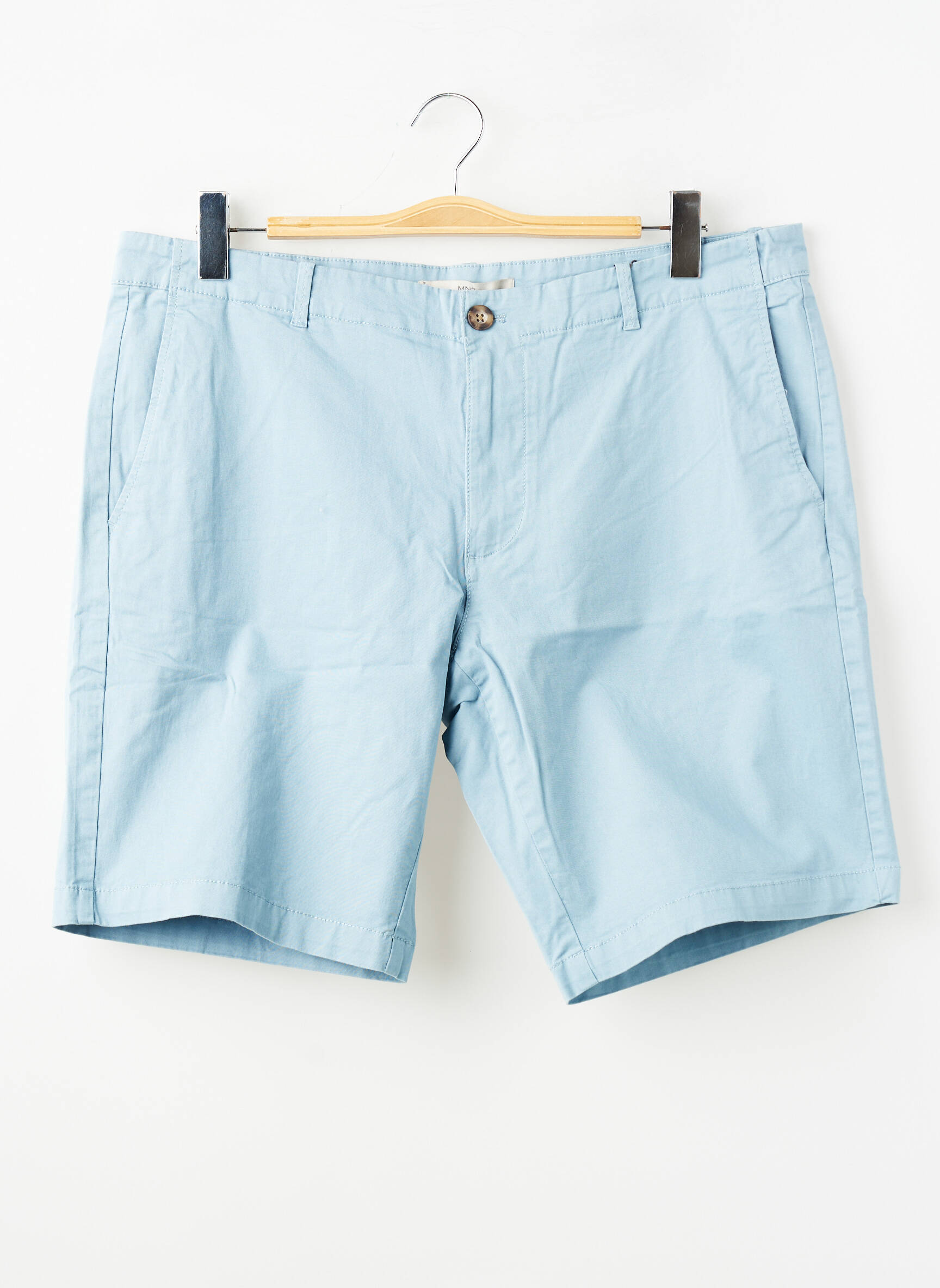 Short bleu MANGO homme