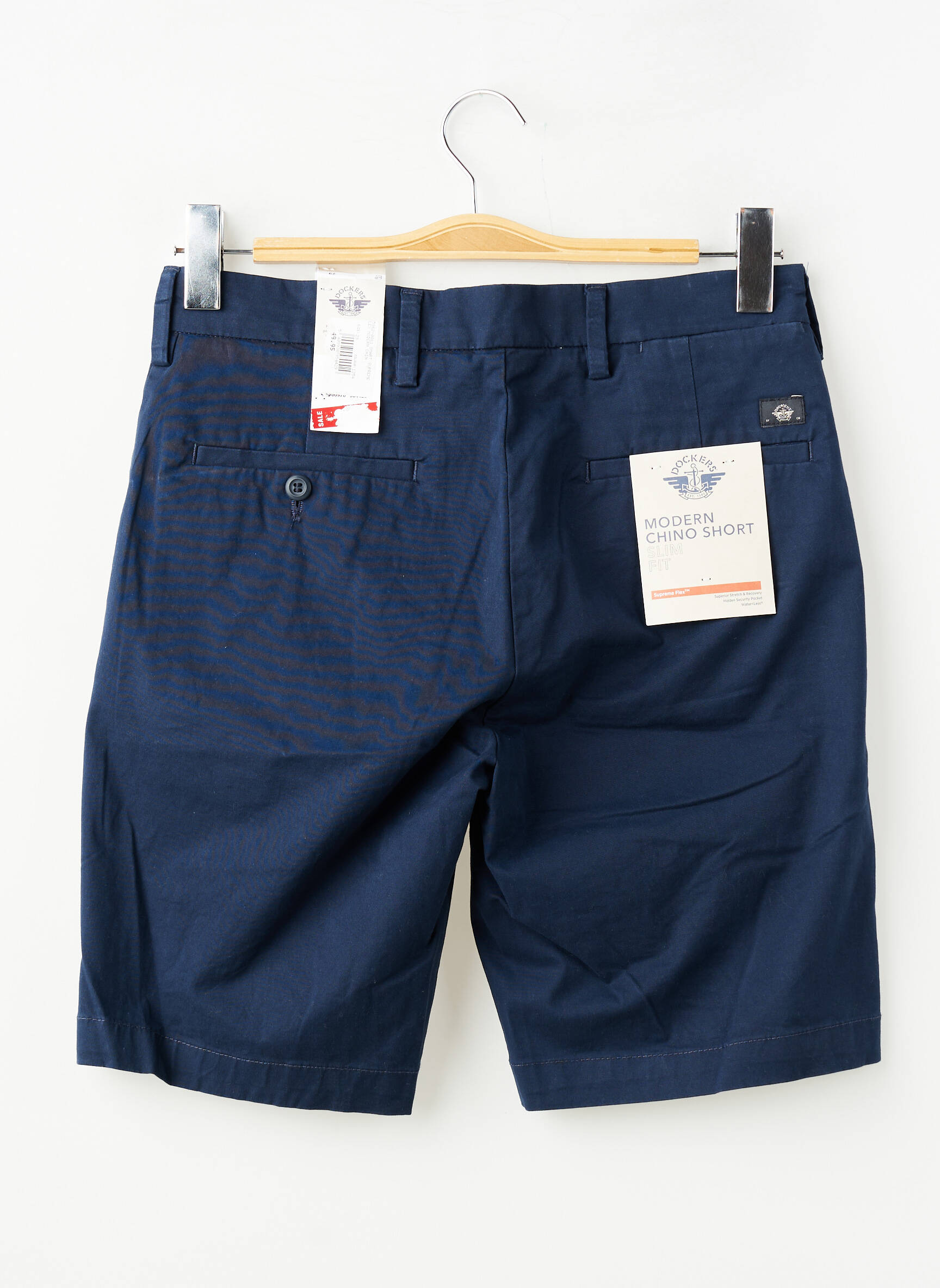 Short bleu DOCKERS homme