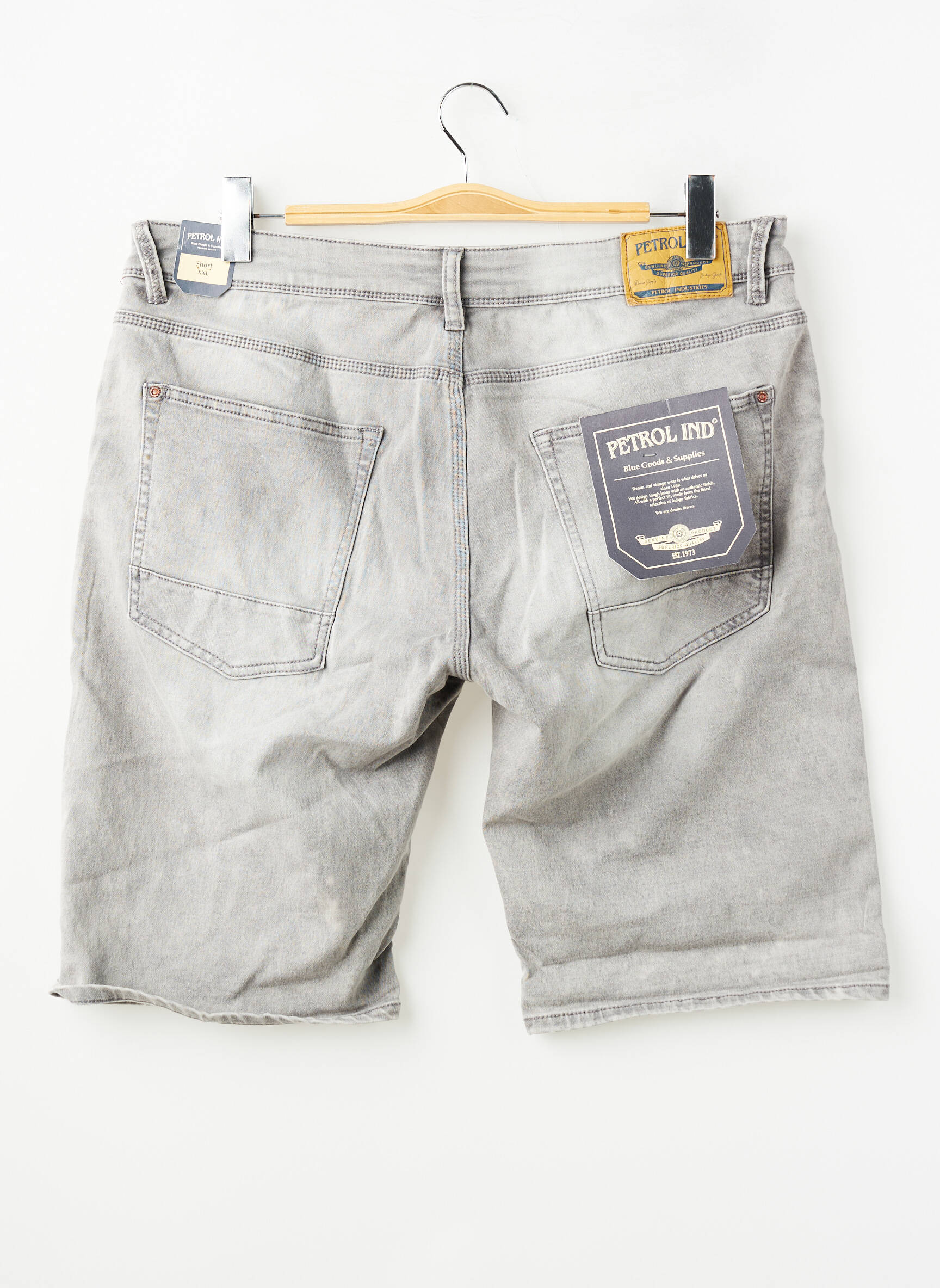 Short gris PETROL INDUSTRIES homme