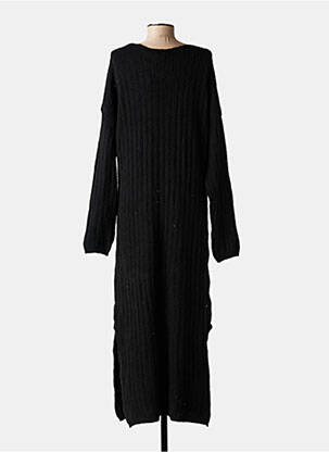 Robe pull noir ASTRID BLACK LABEL femme