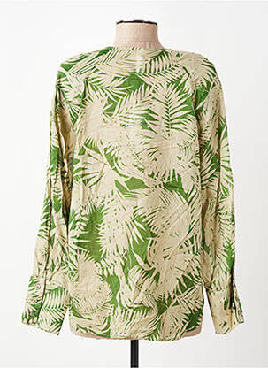 Chemisier vert MANGO femme