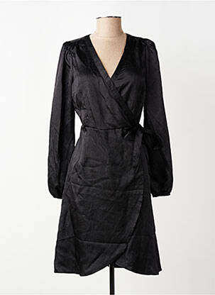 Robe courte manches longues manches longues noir VERO MODA femme