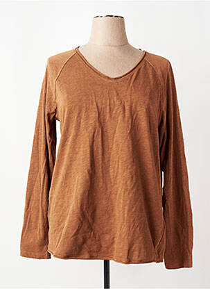T-shirt marron STREET ONE femme