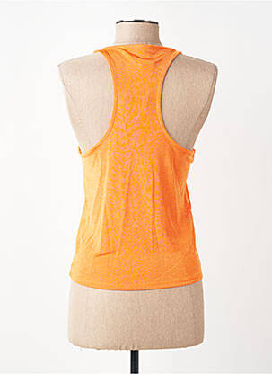 Débardeur orange MANGO femme