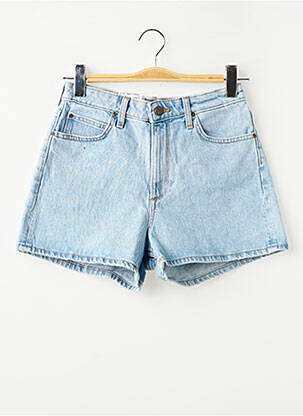 Short bleu LEE femme