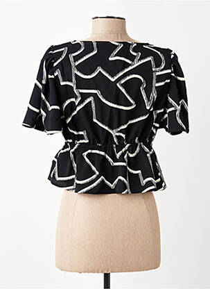 Top manches courtes manches courtes noir ONLY femme