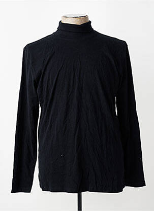 Pull col roulé noir JACK & JONES homme