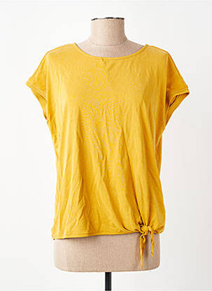 T-shirt jaune STREET ONE femme