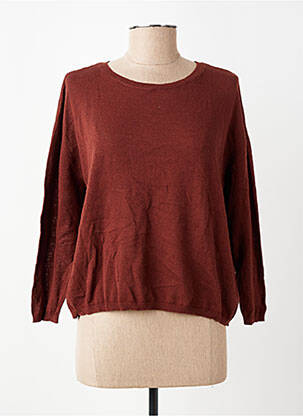 Pull marron MANGO femme