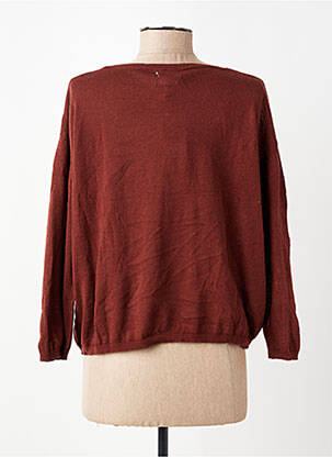 Pull marron MANGO femme