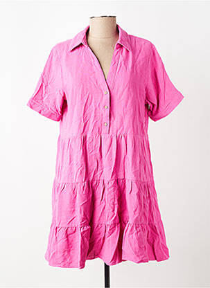 Robe courte rose HAILYS femme