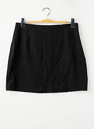 Jupe courte taille normale noir OBJECT femme