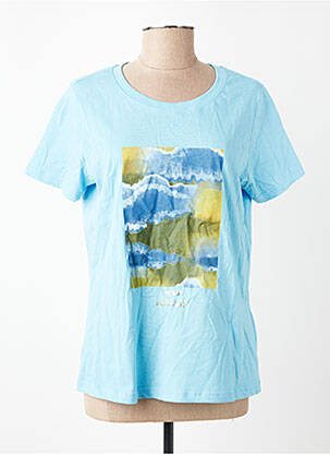 T-shirt bleu FRANSA femme