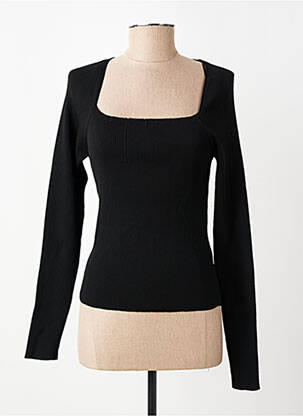 Pull noir ASTRID BLACK LABEL femme