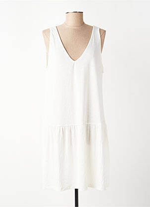 Robe courte sans manche sans manche blanc VERO MODA femme