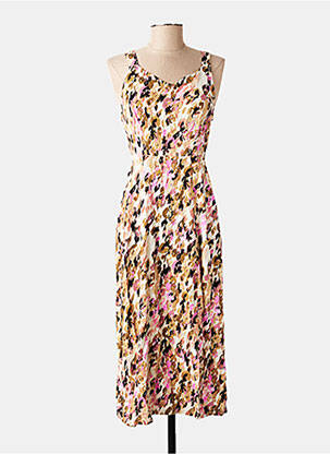 Robe courte sans manche sans manche marron VERO MODA femme