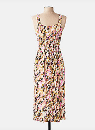 Robe courte sans manche sans manche marron VERO MODA femme