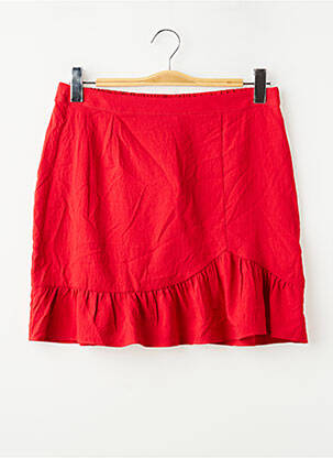 Jupe courte rouge NAF NAF femme